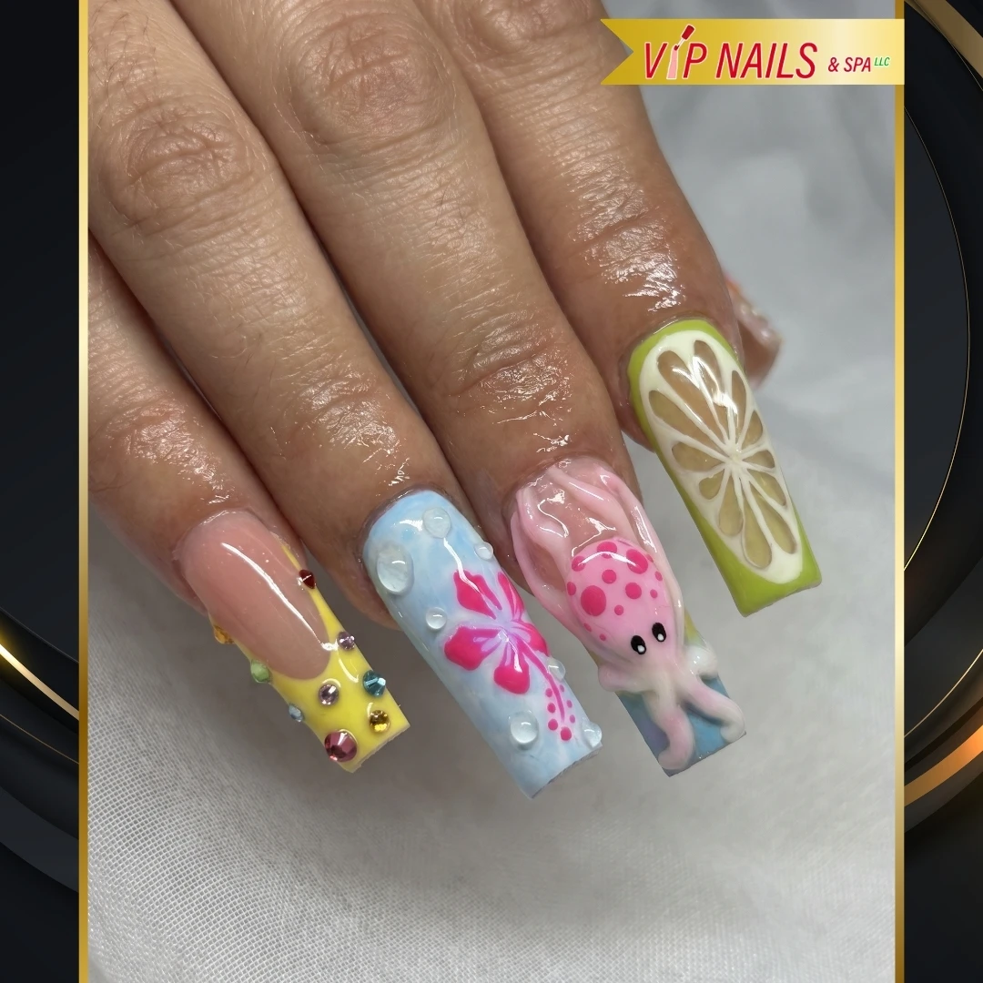 Nail colours
